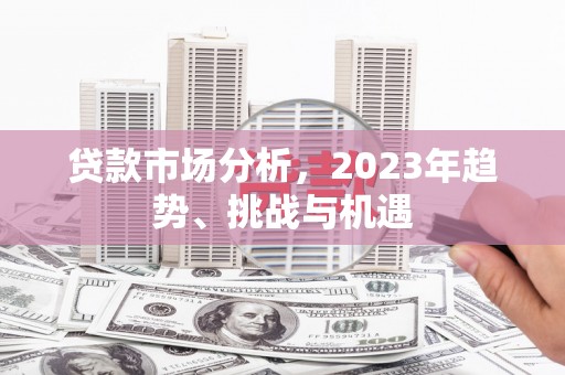 汉源贷款市场分析，2023年趋势、挑战与机遇