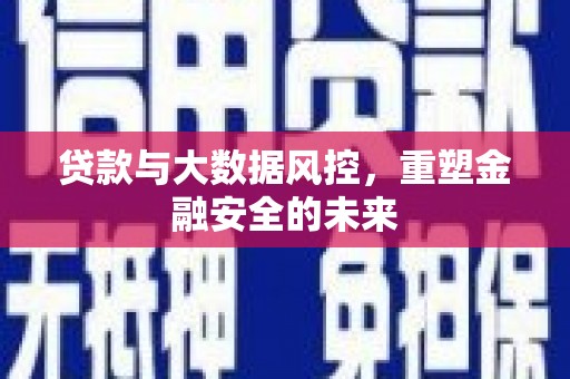 汉源贷款与大数据风控，重塑金融安全的未来