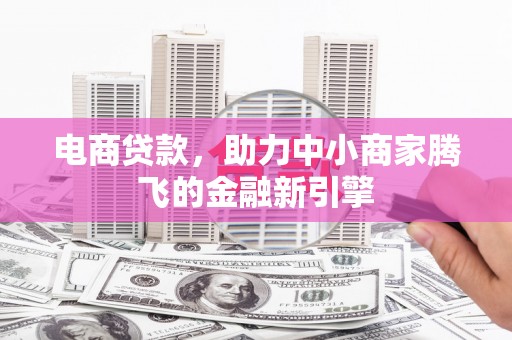 汉源电商贷款，助力中小商家腾飞的金融新引擎