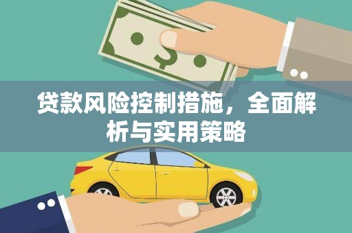 汉源贷款风险控制措施，全面解析与实用策略