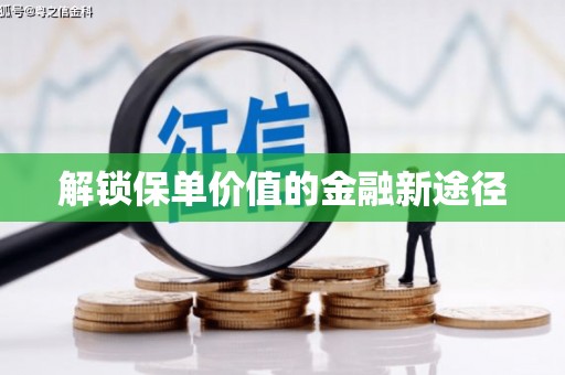 汉源解锁保单价值的金融新途径