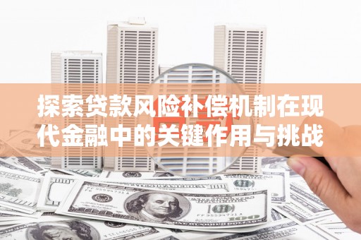 汉源探索贷款风险补偿机制在现代金融中的关键作用与挑战
