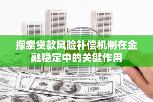 汉源探索贷款风险补偿机制在金融稳定中的关键作用