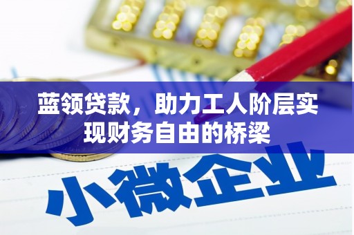 汉源蓝领贷款，助力工人阶层实现财务自由的桥梁