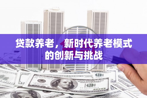 汉源贷款养老，新时代养老模式的创新与挑战