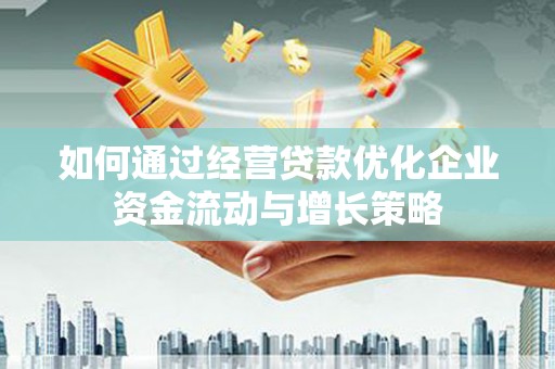 汉源如何通过经营贷款优化企业资金流动与增长策略