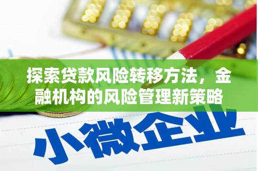 汉源探索贷款风险转移方法，金融机构的风险管理新策略