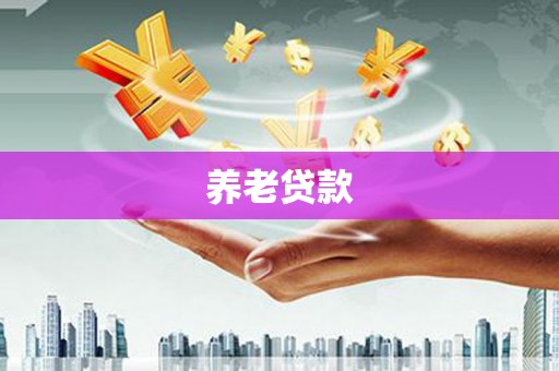 汉源养老贷款