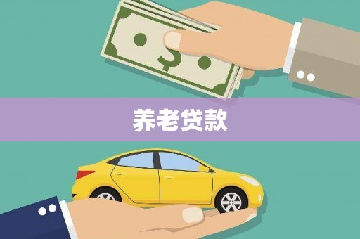 汉源养老贷款