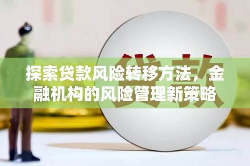 汉源探索贷款风险转移方法，金融机构的风险管理新策略