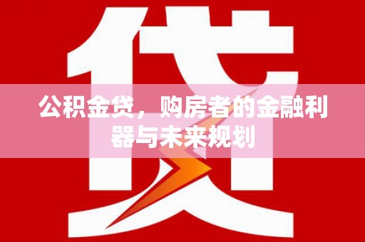 汉源公积金贷，购房者的金融利器与未来规划