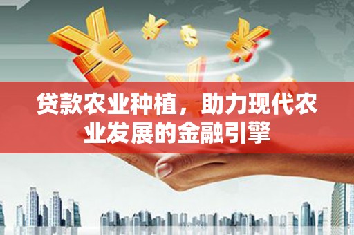 汉源贷款农业种植，助力现代农业发展的金融引擎