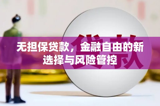 汉源无担保贷款，金融自由的新选择与风险管控