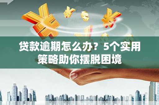 汉源贷款逾期怎么办？5个实用策略助你摆脱困境