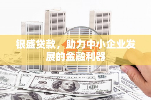 汉源银盛贷款，助力中小企业发展的金融利器