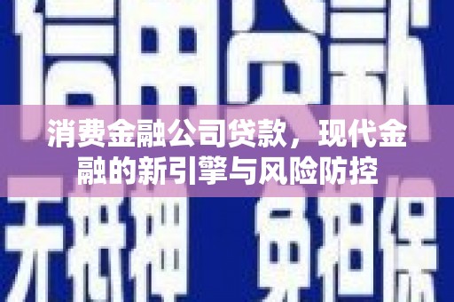 汉源消费金融公司贷款，现代金融的新引擎与风险防控