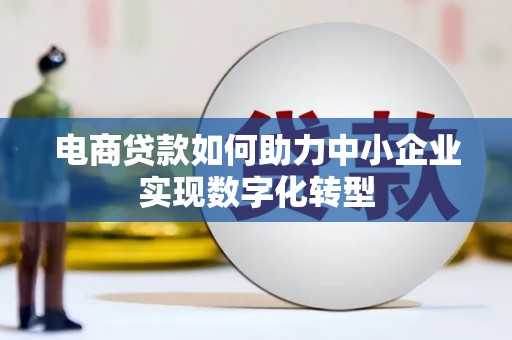 汉源电商贷款如何助力中小企业实现数字化转型