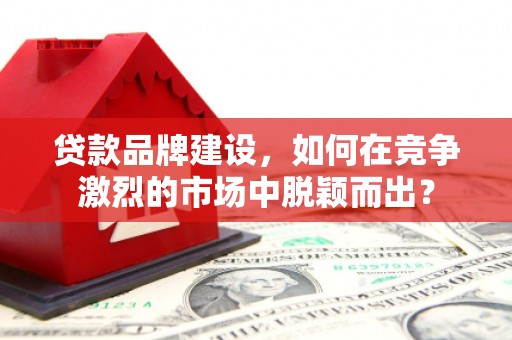 汉源贷款品牌建设，如何在竞争激烈的市场中脱颖而出？