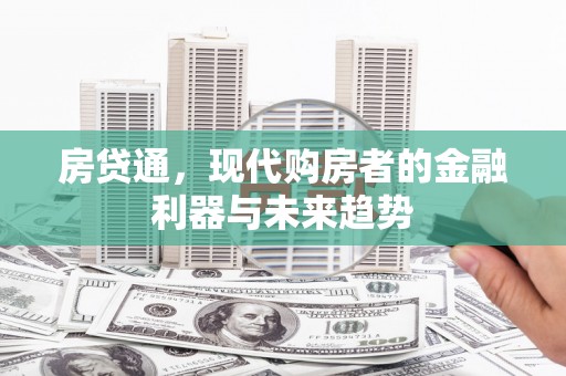 汉源房贷通，现代购房者的金融利器与未来趋势