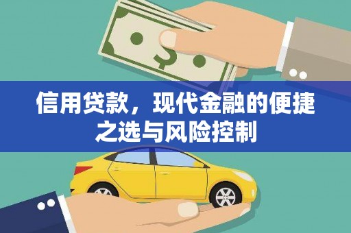 汉源信用贷款，现代金融的便捷之选与风险控制