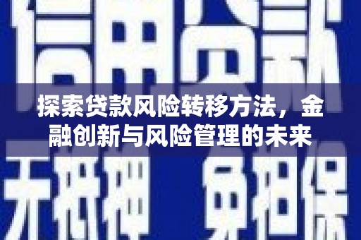 汉源探索贷款风险转移方法，金融创新与风险管理的未来
