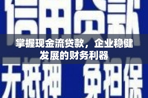 汉源掌握现金流贷款，企业稳健发展的财务利器
