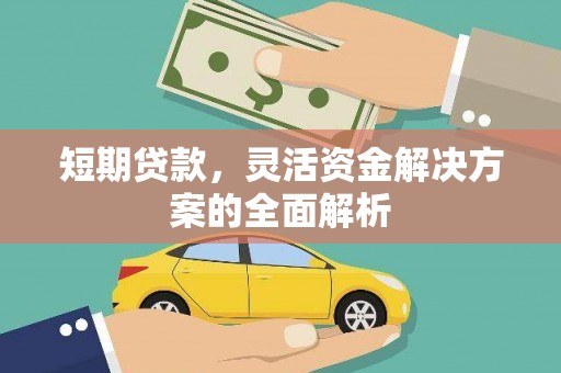 汉源短期贷款，灵活资金解决方案的全面解析