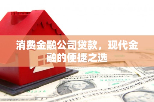 汉源消费金融公司贷款，现代金融的便捷之选