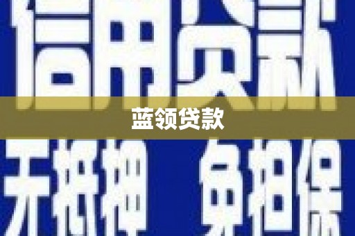 汉源蓝领贷款