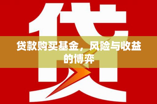汉源贷款购买基金，风险与收益的博弈