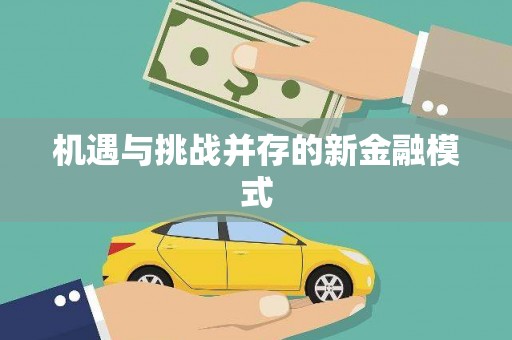 汉源机遇与挑战并存的新金融模式