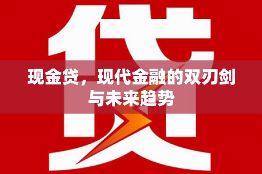 汉源现金贷，现代金融的双刃剑与未来趋势