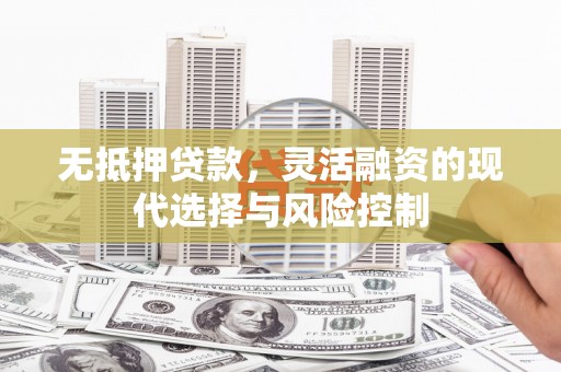 汉源无抵押贷款，灵活融资的现代选择与风险控制