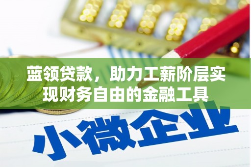 汉源蓝领贷款，助力工薪阶层实现财务自由的金融工具