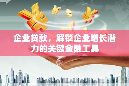 汉源企业贷款，解锁企业增长潜力的关键金融工具