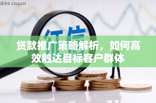 汉源贷款推广策略解析，如何高效触达目标客户群体
