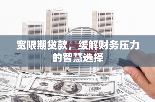 汉源宽限期贷款，缓解财务压力的智慧选择