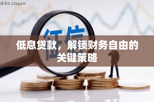 汉源低息贷款，解锁财务自由的关键策略