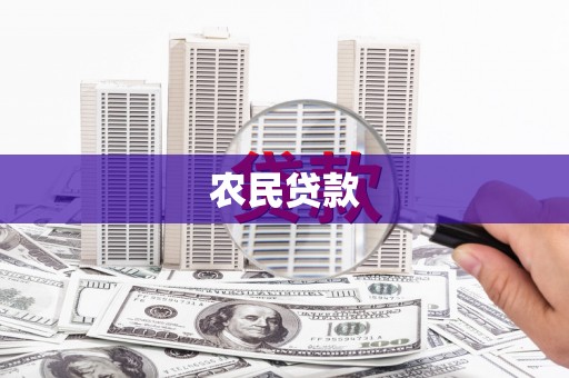 汉源农民贷款