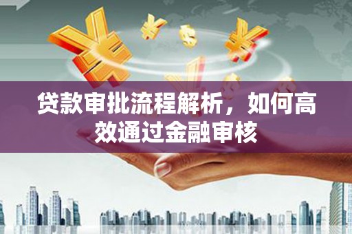 汉源贷款审批流程解析，如何高效通过金融审核