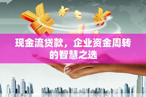 汉源现金流贷款，企业资金周转的智慧之选