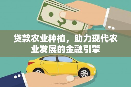 汉源贷款农业种植，助力现代农业发展的金融引擎