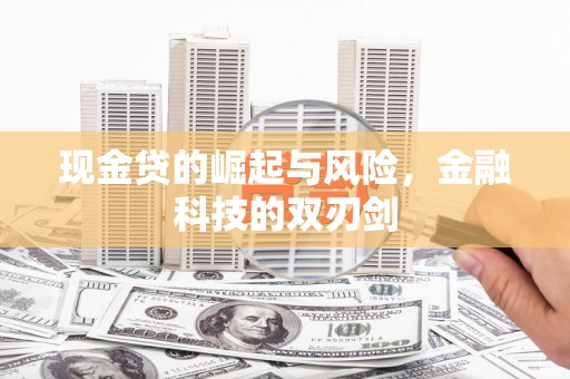 汉源现金贷的崛起与风险，金融科技的双刃剑