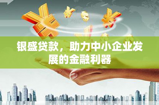 汉源银盛贷款，助力中小企业发展的金融利器