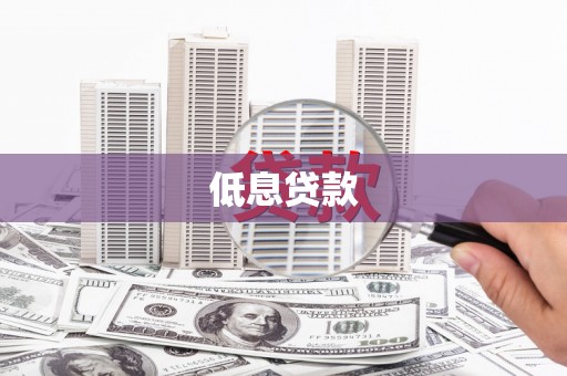 汉源低息贷款