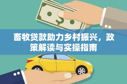 汉源畜牧贷款助力乡村振兴，政策解读与实操指南