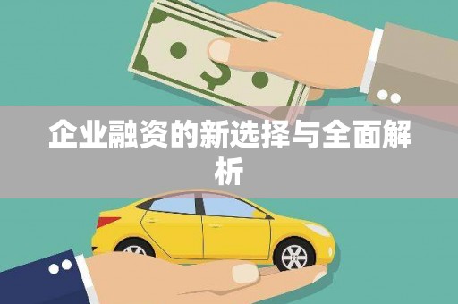 汉源企业融资的新选择与全面解析