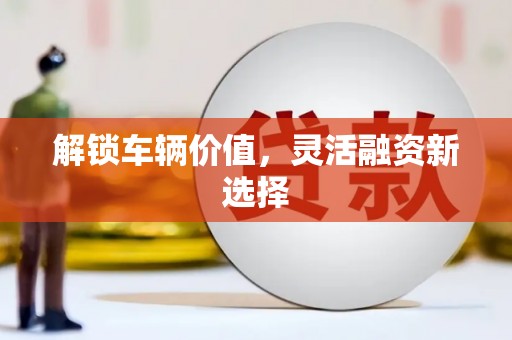 汉源解锁车辆价值，灵活融资新选择
