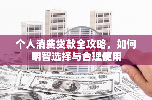 汉源个人消费贷款全攻略，如何明智选择与合理使用