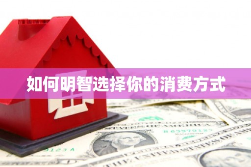汉源如何明智选择你的消费方式